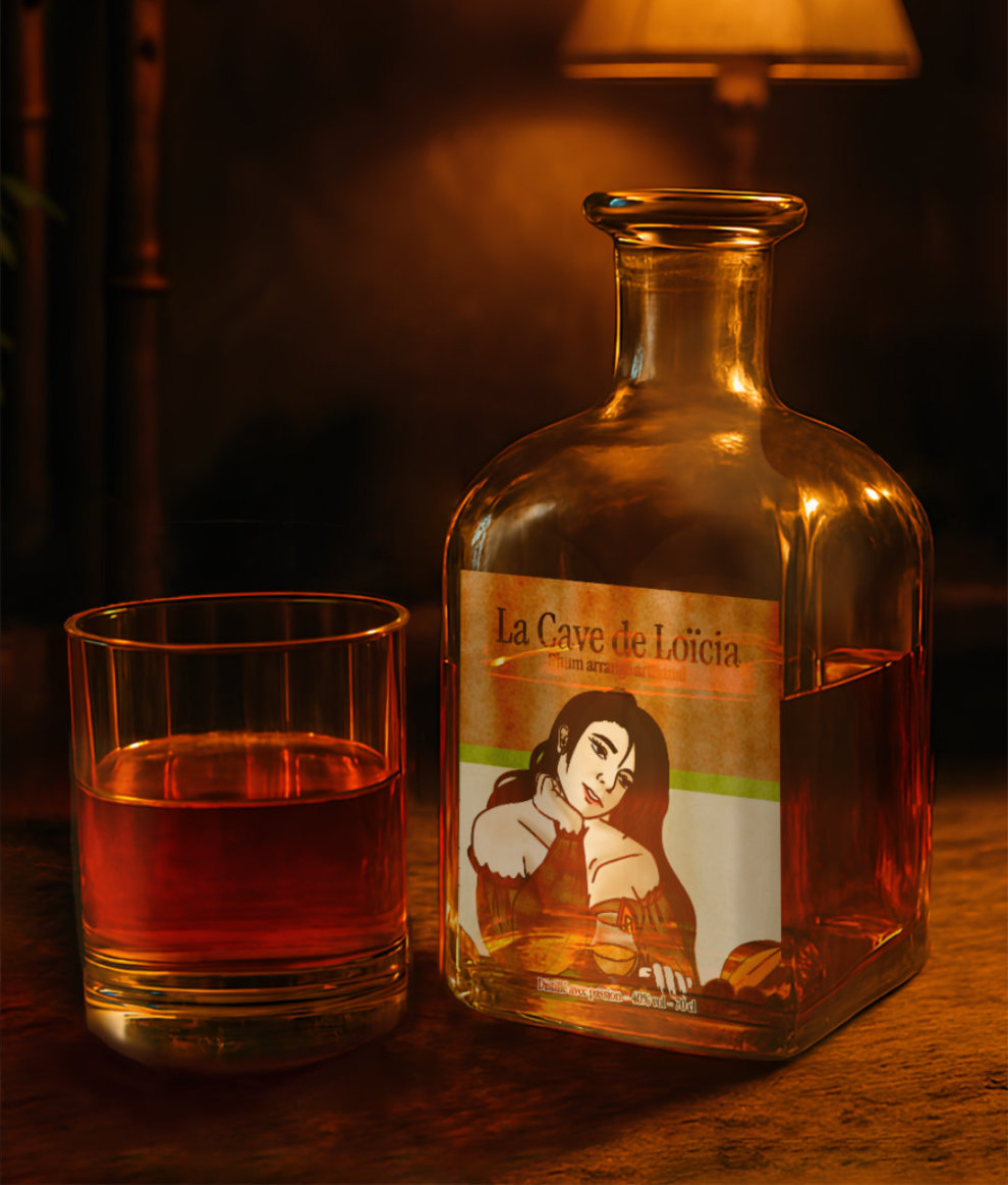 mockup rhum arrangé